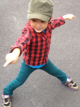 ルーニーさん(キッズ・120cm)の春コーディネート