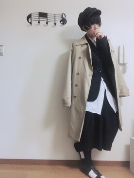 「GLOBAL WORK（グローバルワーク）のアイテム（ワンピース/ドレス）」を使った、みずさん（メンズ・167cm）の秋コーディネート