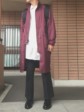 「dead stock」｜「アイテム（ジャケット/アウター）」を使った、k2さん（メンズ・178cm）の冬コーディネート