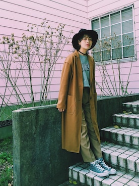 T Λ Eさん(レディース・158cm)の春コーディネート