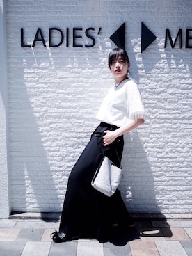 T Λ Eさん（レディース・158cm）の春コーディネート