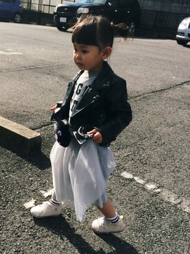Jo & Riaさん（キッズ・90cm）の冬コーディネート