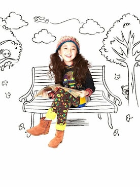 BOOFOOWOOさん（キッズ・130cm）の秋コーディネート