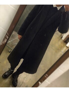 「Scye（サイ）のアイテム（スウェット）」を使った、setsuno.inukaiさん（レディース・160cm）の冬コーディネート
