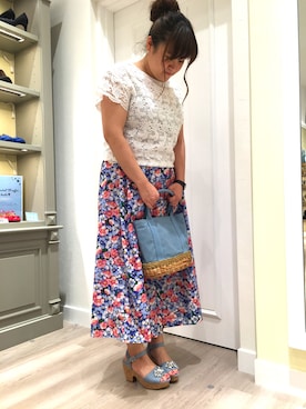 WA ららぽーと富士見さん(レディース・160cm)の夏コーディネート