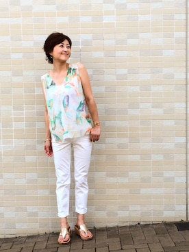 Ｌエルさん（レディース・162cm）の夏コーディネート