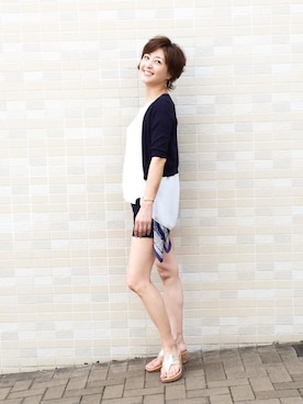 Ｌエルさん（レディース・162cm）の夏コーディネート