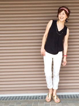 Ｌエルさん（レディース・162cm）の夏コーディネート