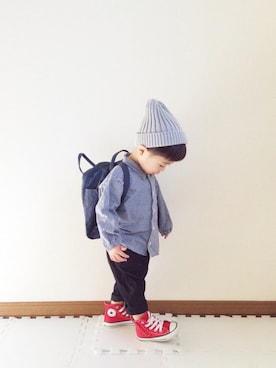 シオリさん（キッズ・100cm）の秋コーディネート