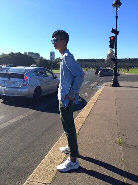 「5cm（ファイブシーエム）のアイテム（ジャケット/アウター）」を使った、_CKOBE_さん（メンズ・175cm）の秋コーディネート