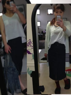 「OZONE ROCKS（オゾンロックス）のアイテム」を使った、ぴでぷさん（レディース・158cm）の春コーディネート