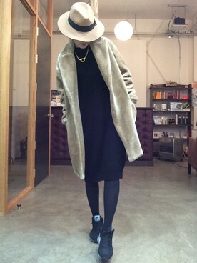 ga625さん（レディース・161cm）の冬コーディネート