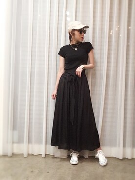 「IENA SLOBE」｜ga625さん（レディース・161cm）の夏コーディネート