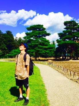 なる郎さん(メンズ・164cm)の夏コーディネート