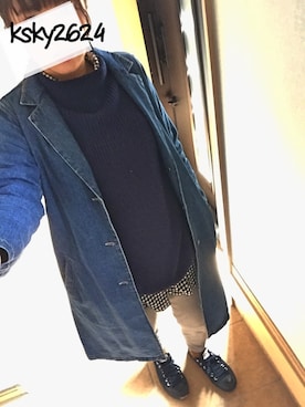 ksky2624さん（レディース・156cm）の冬コーディネート