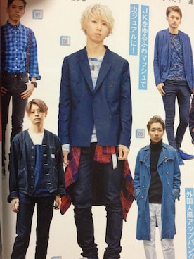 細井尊人さんのコーディネート