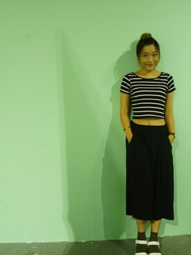 ashleyma131さん（レディース・160cm）の秋コーディネート