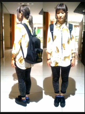 ものさん(レディース・156cm)の夏コーディネート