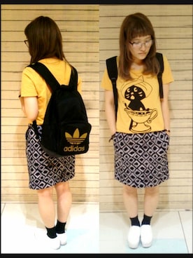 ものさん（レディース・156cm）の夏コーディネート