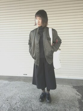 ものさん（レディース・158cm）の秋コーディネート