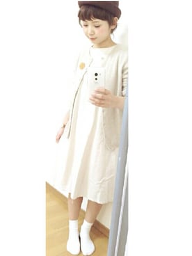 「Kukka Lucca（クッカ　ルッカ）のアイテム」を使った、ぱぴこさん（レディース・151cm）の秋コーディネート