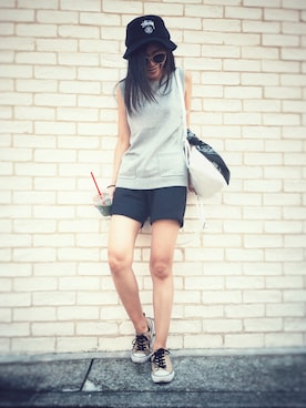 HAL さん(レディース・155cm)の夏コーディネート