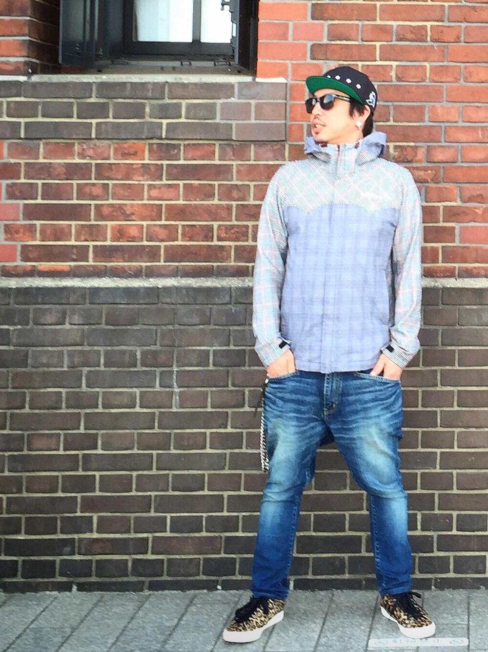 「yokohama、赤レンガ、adidas、adidas originals、BEN DAVIS、men、STYLE、street、春」｜「adidas Originalsのアイテム（その他アウター、その他）」を使った、kAzuKiさん（メンズ・169cm）の春コーディネートの1枚目の写真