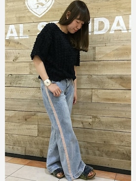 「One Tea spoon（ワンティースプーン）のアイテム」を使った、JOURNAL STANDARD Lady's 名古屋店 スタッフCさん（レディース・162cm）の夏コーディネート