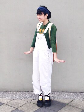 徐韻軒さん(レディース・162cm)の春コーディネート