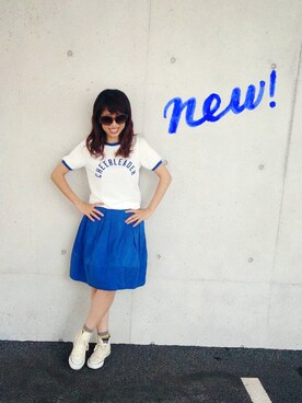 yurryさん（レディース・159cm）の夏コーディネート