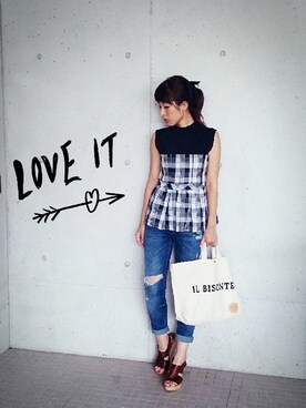 yurryさん（レディース・159cm）の夏コーディネート