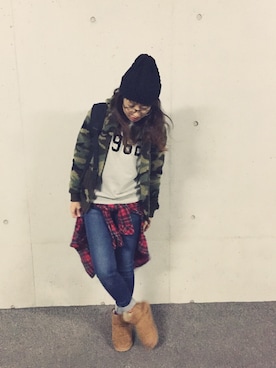 yurryさん（レディース・159cm）の冬コーディネート