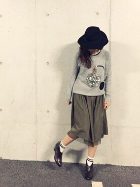 yurryさん（レディース・159cm）の冬コーディネート