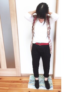 Natsuki Takeokaさん(レディース・159cm)の秋コーディネート