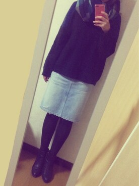 Miyuさん（レディース・155cm）の冬コーディネート