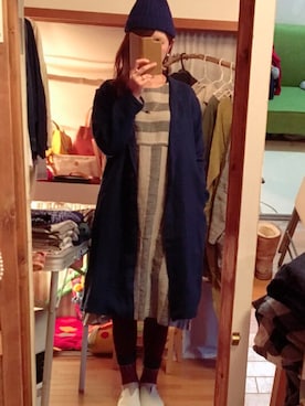 「soi-e（ソワ）のアイテム」を使った、konamiさん（レディース・164cm）の冬コーディネート