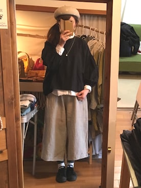 「soi-e（ソワ）のアイテム」を使った、konamiさん（レディース・164cm）の冬コーディネート