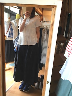 「soi-e（ソワ）のアイテム」を使った、konamiさん（レディース・164cm）の春コーディネート