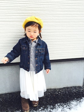 m.yさん（キッズ・90cm）の春コーディネート