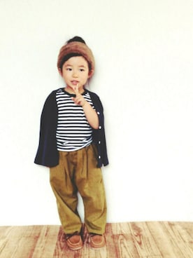 m.yさん（キッズ・100cm）の秋コーディネート