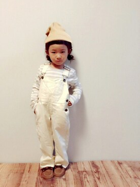 m.yさん（キッズ・100cm）の秋コーディネート