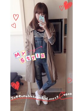 wei☆chanさん（レディース・166cm）の冬コーディネート