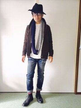 golden.Kさん(メンズ・164cm)の冬コーディネート