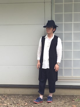 「Lyric（リリック）のアイテム」を使った、golden.Kさん（メンズ・165cm）の春コーディネート