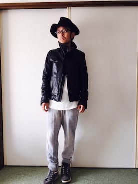 rupertのライダースジャケットを使った人気ファッションコーディネート 