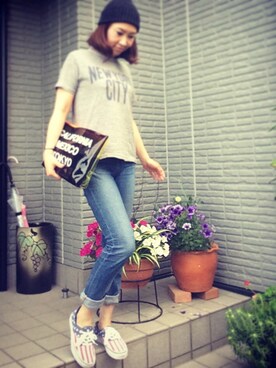 Ryokoさん（レディース・160cm）の夏コーディネート