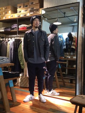 BENCH AT THE GREENEさんの（BEN DAVIS ORIGINALS | ベンデイビスオリジナルス）を使ったコーディネート