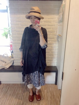 「diu」｜mikaさん（レディース・169cm）の夏コーディネート
