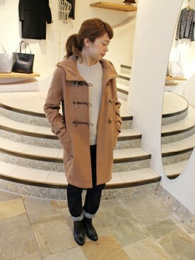 FRAMeWORK　nanaさん（レディース・161cm）の冬コーディネート