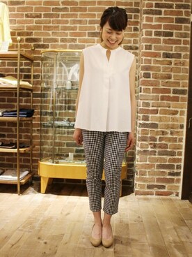 FRAMeWORK　nanaさん（レディース・161cm）の夏コーディネート